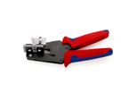Knipex 12 12 12 PräZisions-Abisolierzange Mit Formmessern 4/6/10 Mm² Mit Mehrkomponenten-HüLlen BrüNiert 195 Mm)