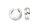 Paar Creolen Firetti "Schmuck Geschenk Silber 925 Ohrschmuck Ohrringe", Silber (Silberfarben), Ohrringe, Damen, 16,5Mm, Silber 925 (Sterlingsilber)