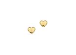 Paar Ohrstecker Firetti "Schmuck Geschenk Gold 333 Ohrschmuck Ohrringe Herzen", Gold (Gelbgoldfarben), Ohrringe, Damen, Gelbgold 333