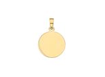 KettenanhäNger Firetti "Schmuck Geschenk Gold 333 Halsschmuck AnhäNger PläTtchen", Gelbgoldfarben, SchmuckanhäNger, Damen, Gelbgold 333, 1,12 G, KettenanhäNger