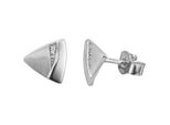 Paar Ohrstecker Firetti "Schmuck Geschenk Silber 925 Ohrschmuck Ohrringe Dreieck", Silber (Silberfarben, Kristallweiß, Kristallweiß), Ohrringe, Damen, Silber 925 (Sterlingsilber), Mit Zirkonia (Synth.)