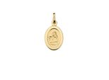 KettenanhäNger Firetti "Schmuck Geschenk Gold 333 Halsschmuck AnhäNger Mit Engelmotiv", Gold (Gelbgoldfarben), SchmuckanhäNger, Damen, Gelbgold 333, 0,7 G, KettenanhäNger