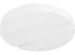 Eglo Deckenleuchte "Ferentino", Weiß, Ø 38 H: 6Cm, 1 Stk., Leuchten, Deckenlampe Mit Dekor, Lampe Decke, Deckenbeleuchtung, Deckenleuchte