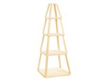 Regal "Pyramide" Aus Holz, 40 X 40 X 106 Cm