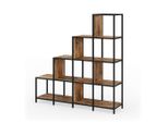 Vicco Raumteiler, Alteiche, Holzwerkstoff, 13 Fächer, Rechteckig, 120x120x30 cm, Wohnzimmer, Raumteiler & Paravents, Raumteiler