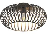 Nowa Deckenleuchte "Max", Braun (Rostfarben Matt), 1 Stk., Leuchten, Deckenlampe, Esszimmer, Wohnzimmer, Deckenleuchte