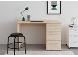 Schreibtisch Vogl MÖBelfabrik "Tobi, Mit 3 SchubkäSten", Braun (Sonoma, Eichefarben), B:115Cm H:73Cm T:56Cm, Tische, Schreibtisch, Optional Mit Tastaturauszug, Breite 115 Cm