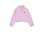 Sweatshirt Puma "Puma X Dora THE Explorer T7 Relaxed Sweatshirt MäDchen", MäDchen, Gr. 122, Rosa (Mauve Glow Pink), Obermaterial: 11% Elasthan, 89% Polyester. Decklage: 100% Nylon, Relaxed Fit, Sweatshirts Sweatshirt