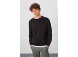 Herren Regular Fit Rundhals Sweatshirt