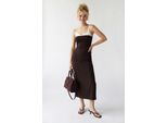 ÄRmelloses Bodycon-Midi-Kleid Mit Schlitz