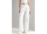 Hohe Taille Weite Palazzo-Hose