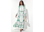 Blumenkleid Mit GüRtel Im Maxi-Stil