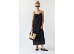 Besticktes A-Linien Midi-Unterkleid