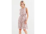 Mini-Kleid Mit Bindeband Und Schleifendetail