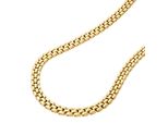 Gliederkette Fossil "Schmuck Geschenk Edelstahl Arden", Gold (Gelbgoldfarben), Halsketten, Damen, Edelstahl, L: 45,5 B: 6Mm, Gliederkette, B:6Mm