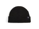 Beanie Puma "Mini Fisherman Beanie Erwachsene", Herren, Gr. Onesize, Schwarz, Obermaterial: 85% Polyacryl, 14% Polyester, 1% Elasthan, MüTzen Beanie