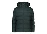 Winterjacke alife & kickin "Herren Beatak A Steppjacke, Winterjacke, GefüTterte Jacke", Herren, Gr. L, GrüN (Schwarz Forest), 100% Polyester, Jacken Winterjacke, Warme GefüTterte Herrenwinterjacke Mit Abnehmbarer Kapuze