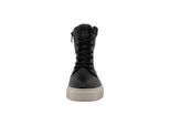 Stiefel Tom Tailor "Tom Tailor Winter Boots", Damen, Gr. 38, Schwarz, Polyurethan, Unifarben, Schuhe Stiefel