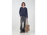 Herren Baumwolle Langarm T-Shirt Mit Rundhalsausschnitt