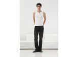 Herren Jeans Mit Geradem Bein Und Mittlerer Taille