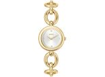 Quarzuhr Boss "Live", Gold (Goldfarben), Armbanduhren, Damen, Quarzuhr, Armbanduhr, Damenuhr, Edelstahlarmband, Analog, Glassteine
