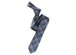 Krawatte Venti "Venti Krawatte Print", Herren, Blau (Graues Dunkelblau), 100% Seide, Krawatten