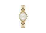 Quarzuhr Boss "Lucia", Goldfarben, Armbanduhren, Damen, Quarzuhr, Armbanduhr, Damenuhr, Edelstahlarmband, Analog, Glassteine