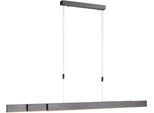 Neuhaus Pure LED Pendelleuchte "Pure Moto", Schwarz (Platinfarben), 3, H: 110Cm, 1 Stk., Leuchten, E-Slide Funktion, Cct, Dimmbar, Fernbedienung, LED Pendelleuchte