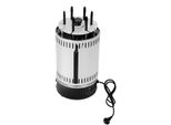Vertikaler Elektrogrill - Rotierender Grill - Leistung 1000 W - 6 Spieße - Edelstahl - - Silber