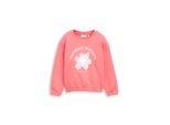 Tom Tailor MäDchen Cropped Sweatshirt Mit Wendepailletten, Rosa, Uni, Gr. 128/134