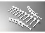 Fensterhaken Ruco, Transparent, B:1,5Cm H:2Cm L:10Cm, Kunststoff, Haken, Lichterkettenbefestigungs- Clips FüR Fenster, Kunststoff