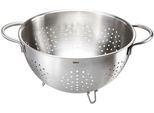 Seiher Gefu "Colino", Silber, B:25,5Cm H:14,9Cm L:33Cm Ø:24Cm, Edelstahl, KüChensiebe, 4-Liter-KapazitäT, Stabile Griffe, Ø 24 Cm