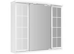 Spiegelschrank Jokey "Binz", Weiß, B:67,4Cm H:60Cm T:22Cm, Mdf, SchräNke, Spiegelschrank, Weiß, 67,4 Cm Breite