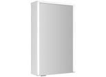 Spiegelschrank Jokey "Gabun 2L", Weiß, B:40Cm H:66,9Cm T:15Cm, Mdf, SchräNke, Spiegelschrank, Weiß, 40 Cm Breite