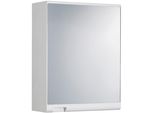 Spiegelschrank Jokey "Kosmetikschrank", Weiß, B:35Cm H:45Cm T:15Cm, Kunststoff, SchräNke, Spiegelschrank Spiegelschrank Ohne Beleuchtung, Weiß, 35 Cm Breite