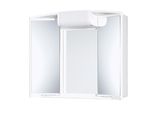 Spiegelschrank Jokey "Angy", Weiß, B:59Cm H:50Cm T:15Cm, Kunststoff, SchräNke, Spiegelschrank, Weiß, 59 Cm Breite