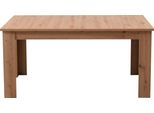 Esstisch Inosign "Sardinia", Braun (Artisan Eiche, Artisan Eiche, Artisan Eiche), B:160,5Cm H:76,5Cm T:90,5Cm, Tische, Esstisch, VerläNgerbar Durch Einlegeplatte