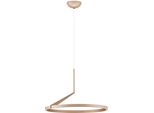 Nova Luce Pendelleuchte "Tilia", Mocca, 1, Ø 60Cm H: 250Cm, 1 Stk., Leuchten, Pendelleuchte