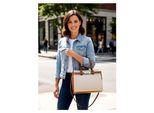 Damen-Henkeltasche REA beige-mix