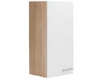 HäNgeschrank Optifit "Kalmar", Weiß, B:40Cm H:90Cm T:35Cm, SchräNke, HäNgeschrank, Breite 40 Cm