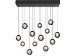 Neuhaus Pure LED Pendelleuchte "Pure Popup", Mystic Grau, 13, H: 60Cm, 1 Stk., Leuchten, Comfort Lift, Cct, Dimmbar üBer Fernbedienung, LED Pendelleuchte