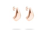 Paar Ohrstecker Tamaris "Schmuck Geschenk Edelstahl Ohrringe Organic Shapes", Rosa (RoséGoldfarben), Ohrringe, Damen, Edelstahl