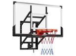 VEVOR Basketballkorb zur Wandmontage, Basketballkorb mit 1371,6 mm PC-Rückwand & 2,8 mm dickem Rückwandbrett, verdicktem Basketballnetz aus Nylonmischung, Basketballring Profi-Spielspaß