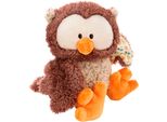 Kuscheltier Nici "Eule Oscar, 35 Cm Schlenkernd", Bunt, PlüSchfiguren, Kinderb:19Cm H:35Cm, Polyester, Kuscheltier, Mit Drehbarem Kopf, B:19Cm H:35Cm