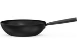Wok Hanseatic "Alu Basic", Schwarz, B:28,5Cm H:8Cm L:47,3Cm Ø:28Cm, Pfannen, Wok, Pfanne Mit Antihaftbeschichtung, FüR Alle Herdarten, Inkl. Induktion
