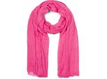 Schal styleBREAKER "Leichter Schal Einfarbig", Damen, Pink (Magenta), Obermaterial: 50% Viskose Cv. 50% Baumwolle Co., Modisch, ModetüCher Schal