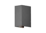 Gnosjö Konstsmide Al Led-Wandleuchte Anth/Alu Lichtaustr.Verstellb 7940-370)