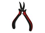 KS Tools Feinmechanik-Flachrundzange-Gebogen, 130Mm (500.7022)
