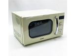 Comfee CMSRO 20 di cr Mikrowelle im Retro-Stil / Retro-Mikrowellenherd mit 8 Aut