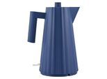 Alessi Plisse Wasserkocher blau